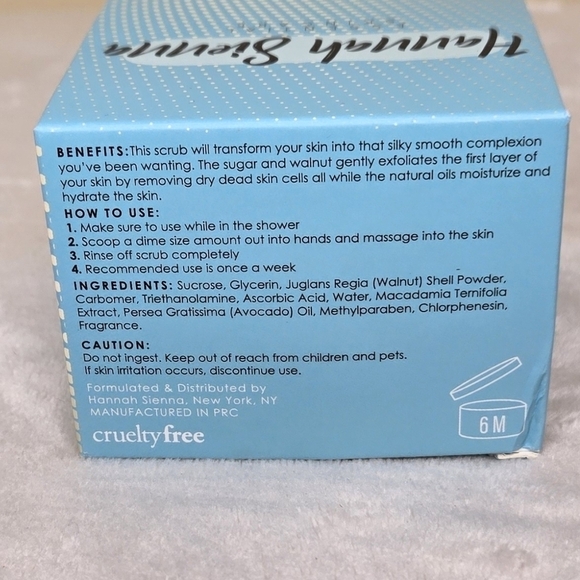 Hannah Sienna Sugar Scrub - Picture 4 of 6